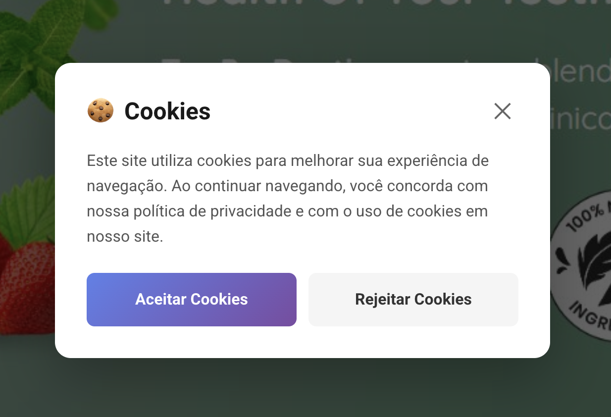 Presell de cookie