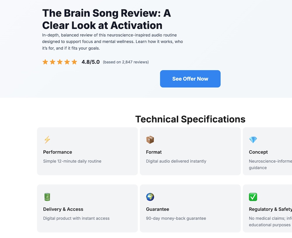 Presell de review (con IA)